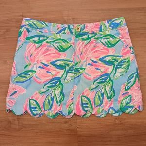 Lilly Pulitzer Colette Skort Multi Totally Blossom